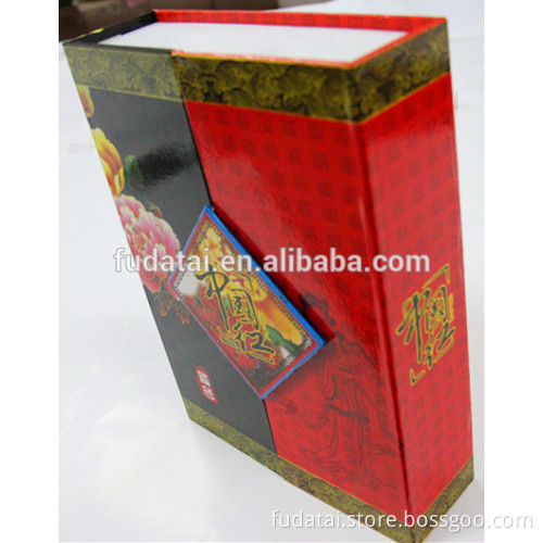 FDT custom top quality cardboard festival gift Chinese tea package box